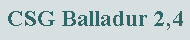 Zone de Texte: CSG Balladur 2,4 